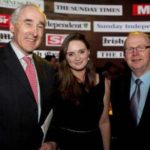 NNI Ad Awards 2012 Pictured are Matt Dempsey, Chairman, NNI; Ruth Dempsey, Kevin O'Sullivan, The Irish Times.