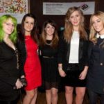 NNI Ad Awards 2012 Agneszka Greenidge, Jessica Stokes, Zoe Bradley, Lisa Tobin, all Irish International with Mary McMahon, Owens DDB Fennell Photography Copyright 2013